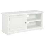 ZNTS TV Cabinet White 90x30x40 cm Wood 249878