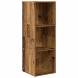 TV Cabinet Set Old Wood 37 x 37 x 107 cm Engineered Wood 3393363