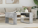 Coffee Table Concrete Grey 66 x 53 x 45 cm Engineered Wood 8000103