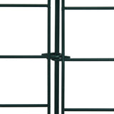 Arched Garden Fence Set 77.5x78.5 cm Green 146103