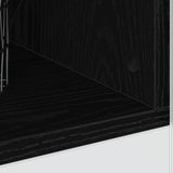 Kitchen Base Cabinet with Drawer Black oak 40 x 44.5 x 81.5 cm 876651