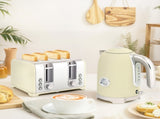 Retro 3000W Kettle and Toaster Set - Cream T3398P422931