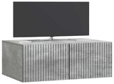 Wall-Mounted TV Cabinet Concrete Grey 59.5 x 41 x 30 cm 898508