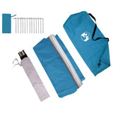 Tailgate Tent -Person 285 x 255 x 245 cm Blue Taffeta 42001078