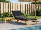 Sunlounger Cushion GEMERT 100% Polyester Dark Blue 947346