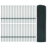 Fence and Post Green 0.8 x 100 m Steel 3336540