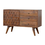 Carved Chestnut Sideboard IN1011