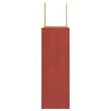 Paper Bags 250 pcs with Handles Red 21x11x31 cm 4101756