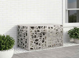 Air Conditioner Cover Silver 100 x 50 x 70 cm Stainless Steel 8014161