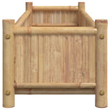 Planter 100x30x25 cm Bamboo 366461