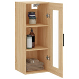 Wall Mounted Cabinet Sonoma Oak 34.5x34x90 cm 828935