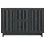 Sideboard with Drawer Black 89 x 34.5 x 60 cm Engineered Wood 893966