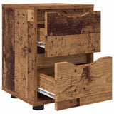 Bedside Tables 2 pcs Old Wood 30.5 x 30 x 43 cm Engineered Wood 888814