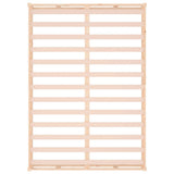 Bed Frame without Mattress 160x200 cm Solid Wood 820806