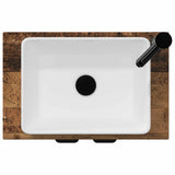 Bathroom Vanity with Sink Old Wood 54 x 35 x 83 cm 890166