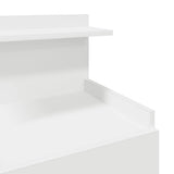 Bedside Cabinet with 2 Drawers White 40x36.5x62 cm 858632