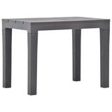 Garden Set Brown Plastic Tough Garden Set Square Modern 48779
