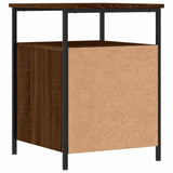 Bedside Cabinet Brown Oak 44x45x60 cm Engineered Wood 826011
