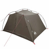 Tunnel Tent Brown and Grey 4-Person 42019360