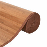 Rug Rectangular Natural60x1000 cm Bamboo 376859
