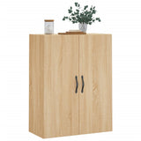 Wall Mounted Cabinet Sonoma Oak 69.5x34x90 cm Engineered Wood 834981