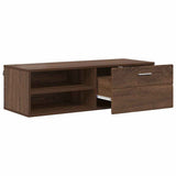 Wooden Cabinet Brown Oak 100.5 x 39 x 30 cm Engineered Wood 880248