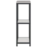 Kitchen Storage HATTEM Silver 30 x 50 x 92 cm Steel 874980