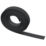 ZNTS Garden Edgings 2 pcs Black 10 m 10 cm Polyethylene 3155432