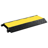 ZNTS Cable Protector Ramp 3 Channels Rubber 93 cm 142836