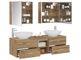 Bathroom Furniture Set 5 pcs Artisan Oak 3406974