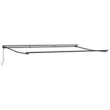 Awning Frame Manual Adjustable Anthracite 5 x 3 m Steel 42002530