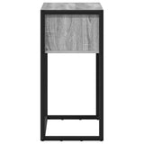 End Table Grey Sonoma 100 x 36 x 75 cm Engineered Wood 886699