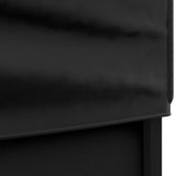 Folding Party Tent with Sidewalls Black 2x2 m 93504