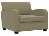 Armchair Khaki Velvet 42043450