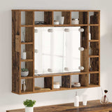 Mirror Cabinet Old wood 91 x 15 x 76.5 cm Engineered Wood 879456