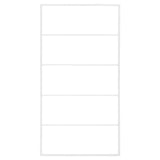 Towel Rack White 60x10x116 cm Steel 336121