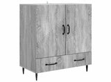 Sideboard Grey Sonoma 66 x 34.5 x 95 cm Engineered Wood 894901