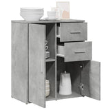 Sideboard Concrete Grey 60x31x70 cm Engineered Wood 840481