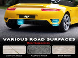 Kids Electric Car, 12V Licensed RUF GT Ride on Car with Suspension, Remote Control, Music for 3-5 T3398P422387
