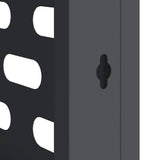 Air Conditioner Cover Anthracite 110 x 50 x 105 cm Steel 865913