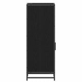 Bathroom Furniture Set with Shelf Black Oak 35 x 37.5 x 100 cm 883593