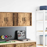 Garage Wall Cabinet Old Wood Engineered Wood 860657