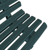Garden Bench Green Plastic Medium Durable Garden Bench 43584