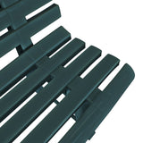 Garden Bench 145.5 cm Plastic Green 43584