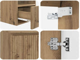 Bathroom Cabinet Set 3 pcs Artisan Oak 49.5 x 35 x 63 cm 3405626
