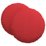 Seat Cushions 2 pcs Red 80 x 29 cm Fabric 42014243