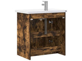 Bathroom Furniture Set Smoked Oak 81 x 40 x 84.5 cm 3404286