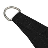 Sunshade Sail Oxford Fabric Trapezium 3/4x3 m Black 135792