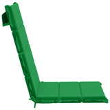 High Back Chair Cushion GEMERT 4 pcs 100% Polyester Green 946096