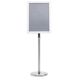 Poster Stands 2 pcs Silver 45 x 32.7 x 108 cm Aluminium 3385632